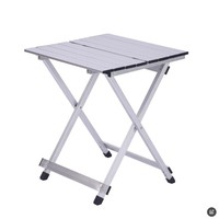 Table pliante en alliage d'aluminium pour le camping, les pique-niques et les barbecues, style minimaliste moderne, vente en gros