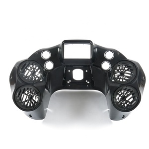 Carénage avant intérieur double DIN 4 <span class=keywords><strong>Quad</strong></span> 6.5 "Speaker Pods pour Haley Davidson Motorbike Road Glide FLTRX 1998-2013 - Product Image 2