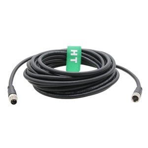 สายไฟฟ้า HangTon M8 4 ขา แบบตัวเมียต่อตัวผู้ สำหรับเซ็นเซอร์ แอคชูเอเตอร์ ระบบควบคุมอัตโนมัติ - Product Image 1