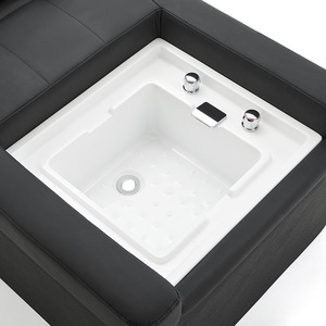 Table de massage électrique réglable avec 3 moteurs, éponge haute densité, pour usage commercial, noire - Product Image 2