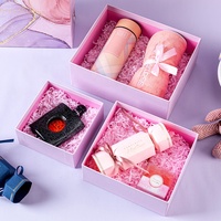 Boîte cadeau de noël personnalisée de luxe avec ruban, tasses à café, chapeau cadeau, boîte d'emballage de crème pour le visage, boîte cadeau pour nouveau-né, pour soins de la peau Pro
