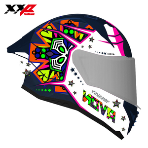 Casques de <span class=keywords><strong>moto</strong></span> intégraux NEUFS avec grand spoiler, double visière, boucle à dégagement rapide, tailles S-XXL, XXP VINDICATOR NOVA DOT ABS - Product Image 5