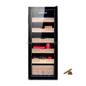 Josoo-armario de almacenamiento de vino tinto y té, refrigerador de botellas de vino de acero inoxidable - Product Image 1