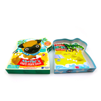Boîtes en carton de forme personnalisée pour Puzzles Emballage de jouets cadeaux pour enfants avec gaufrage plastification mate Design mignon pour enfants