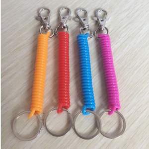 Porte-clés en spirale de sécurité en plastique élastique pour Airphone - Product Image 1