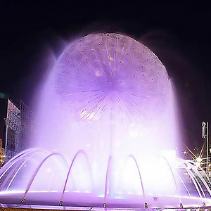 Une caractéristique extérieure minimaliste <span class=keywords><strong>et</strong></span> esthétique de l'<span class=keywords><strong>eau</strong></span>: fontaine de pissenlit - Product Image 5