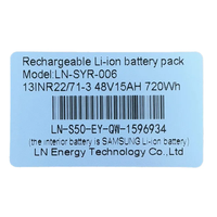 Cadre Dengfu E10 Ebike M500 M600 48V 52V 15Ah 17.5Ah Batteries de vélo électrique cachées intégrées