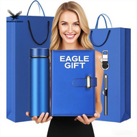Agenda A5 Personalizada con Logotipo y Color, Impresa en Serigrafía, con Tapa Dura, Set de Regalo Promocional en Caja para Eventos y Ferias Comerciales
