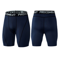 Shorts de compression personnalisés de haute qualité pour hommes – Couche de base pour l'entraînement et le fitness