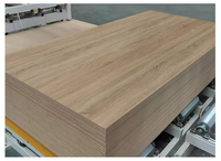 Panneau mélaminé blanc effet bois MDF brillant, matériau brut pour meubles d'intérieur et armoires domestiques – Vente chaude