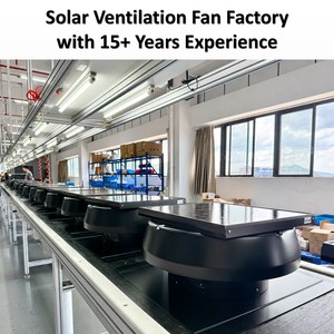 Ventilateur <span class=keywords><strong>d</strong></span>'extraction de toit industriel à haut <span class=keywords><strong>d</strong></span>ébit <span class=keywords><strong>d</strong></span>'<span class=keywords><strong>air</strong></span>, ventilateur de ventilation solaire pour grenier avec contrôle par application, <span class=keywords><strong>extracteur</strong></span> de toit pour usine et entrepôt - Product Image 6