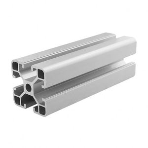 Profilé en alliage d'aluminium série 6000 industriel, norme européenne OB4040W-3.0, support de table de travail pour ligne d'assemblage, découpe 40x40 - Product Image 3