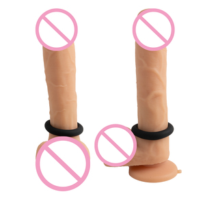Anneau pénien en silicone pour homme, non vibrant, pour retarder l'éjaculation, avec couvre-testicules, pour prolonger le temps sexuel, jouet sexuel pour couple, en promotion - Product Image 4