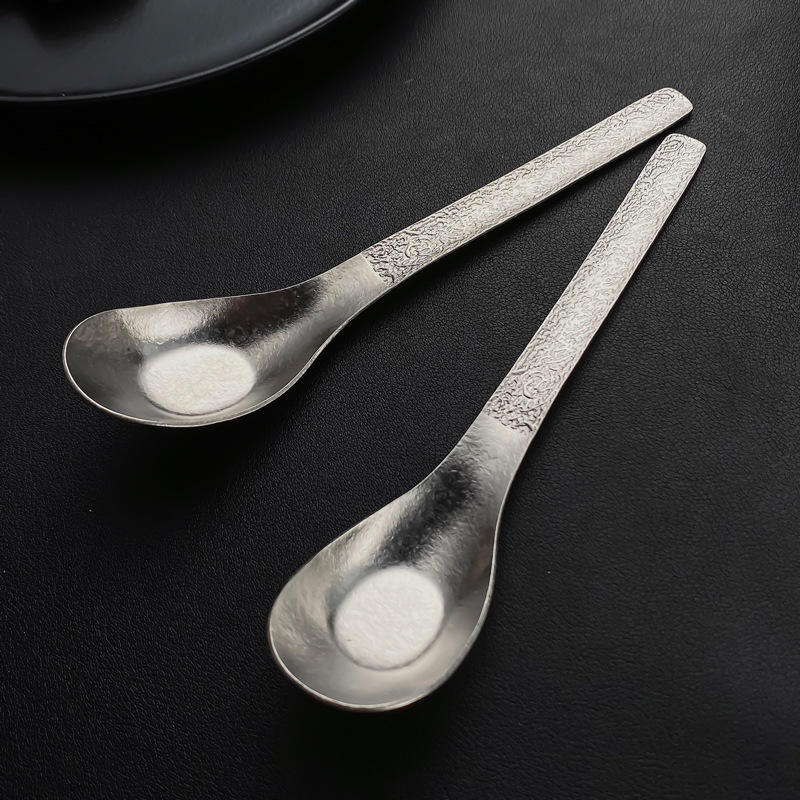 Pure titanium spoon