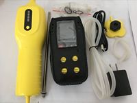 Analyseur de gaz multiples portatif, analyseur de gaz multiples de détecteur de biogaz pour CO2 CH4 O2 H2S