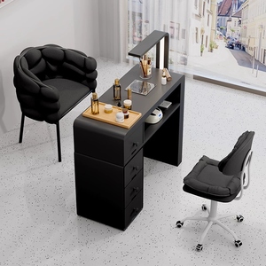 Oferta Especial: Set Profesional <span class=keywords><strong>de</strong></span> <span class=keywords><strong>Mesa</strong></span> <span class=keywords><strong>de</strong></span> Manicura Individual y Silla, Escritorio <span class=keywords><strong>de</strong></span> Madera <span class=keywords><strong>para</strong></span> <span class=keywords><strong>Uñas</strong></span> con <span class=keywords><strong>Aspirador</strong></span> <span class=keywords><strong>para</strong></span> Salón <span class=keywords><strong>de</strong></span> Belleza o Bar <span class=keywords><strong>de</strong></span> <span class=keywords><strong>Uñas</strong></span> - Product Image 2