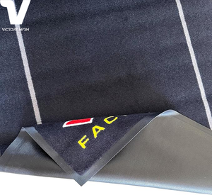 Tapis de garage personnalisé pour <span class=keywords><strong>moto</strong></span>, absorbant l'huile, lavable, antidérapant, support en caoutchouc PVC, coussin pour accessoires tout-terrain, tapis de course <span class=keywords><strong>Yamaha</strong></span> - Product Image 6