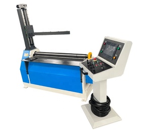 Tự động CNC mini 4-Con lăn tấm uốn CuộN ánh sáng đo đầy đủ servo-Điều khiển thép tấm cán máy cho nhôm - Product Image 3