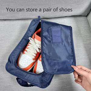 Sac de rangement portable pour chaussures de sport, imperméable et respirant, sac de rangement pour chaussures individuelles, pliable, petit sac à chaussures portable, 6 couleurs - Product Image 3