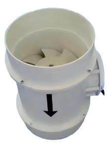 Ventilateur en matériau PP personnalisable BIOSTELLAR OEM avec une efficacité de 670 mètres cubes par heure - Product Image 5