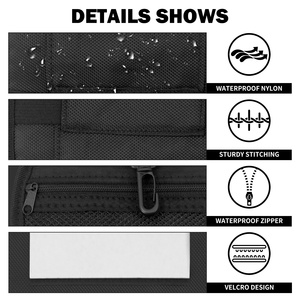 Borsa da riporre Organizer borse rigide custodia portautensili borsa laterale adatta per Harley Touring Sportster Dyna <span class=keywords><strong>Softail</strong></span> 1980-2023 BMW - Product Image 6