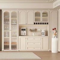 Armoire de chambre de luxe en MDF laqué sur mesure, style architectural, avec portes shaker en bois massif, pliable, durable et moderne