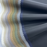 Tissu en tricot interlock en polyester spandex bien extensible pour doudounes et parachute matériau PU anti-moisissure
