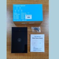 Interrupteur intelligent WiFi pour chauffe-eau, 240V, prise US, prise européenne 86, 20A/30A/40A, contrôle vocal et programmation pour la maison