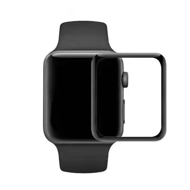 Flexible 3D-Vollkleber-PMMA-PET-Folie für Apple Watch Series 5 Displays chutz folie TPU