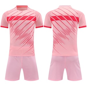 Kustom pakaian olahraga sepak bola pria kaus sepak bola lengan pendek baju sepak bola sublimasi desain pakaian tinggi baju olahraga sepak bola - Product Image 6