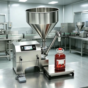 Machine de remplissage automatique de liquides avec pompe à engrenages pour liquides visqueux, détergent, shampoing et savon liquide - Product Image 3