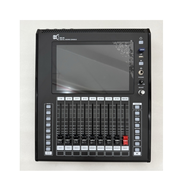 CVR Professional Sound System Equipment 16 Channel Mixer Digital Dj Mixing Consoles