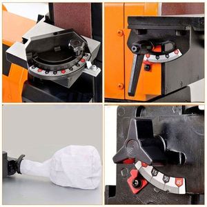 900W Metal Polishing Belt Disc Sander Woodworking Bench Sanding Machine 220V Industrial Profession <b>Adjustable</b> <b>Table</b> Belt Sander - Product Image 4