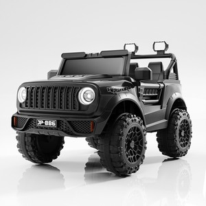   Voiture Électrique pour Enfants Musicale 12V 7Ah Batterie 4x4 Peinte avec Siège en Cuir et Roues en EVA Modèle M12 - Product Image 2
