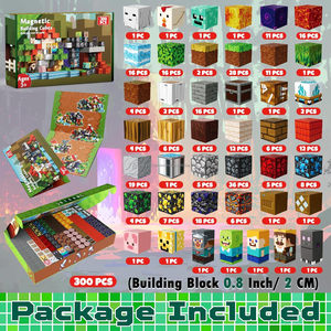 Cubes Magnétiques Thème <span class=keywords><strong>Forêt</strong></span> Infernale – Vente Directe Usine – Blocs de Construction Éducatifs Colorés – <span class=keywords><strong>Jeu</strong></span> de Table Portable - Product Image 4