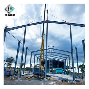 Entrepôt préfabriqué économique en acier, structure facile à assembler, bâtiments préfabriqués, hangar, grange - Product Image 1