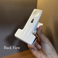 Bras flexible en métal réglable avec pince robuste pour lampe de bureau, lampe à clip et support de tablette mobile – Fourniture directe usine