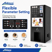 Aidewo 78TL-T6 Distributeur Automatique Commercial de Boissons Chaudes et Froides Café Chocolat Cappuccino pour Dépanneurs Distributeur de Boissons OEM 10