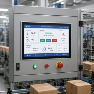 Écran tactile industriel 15,6 17 19 21,5 23,8 pouces, panneau frontal IP65, affichage PCAP HMI pour l'automatisation d'usine, contrôle de machine - Product Image 3
