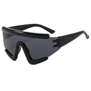Viviblook Z417AS01 Women Sunglasses New Street Vacation <b>Large</b> <b>Frame</b> Windproof Riding Glasses Outdoor Skiing Sunglasses - Product Image 2