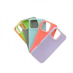 Funda Protectora para Teléfono Móvil de TPU a Prueba de Golpes para iPhone, Diseño de Color Puro - Product Image 2