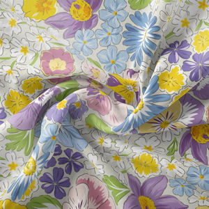 Robe <span class=keywords><strong>de</strong></span> baptême <span class=keywords><strong>de</strong></span> luxe personnalisée en tissu Liberty London en coton doux et <span class=keywords><strong>de</strong></span> qualité supérieure pour nouveau-né - Product Image 3