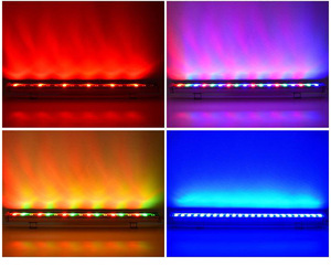 80W RGB einstellbare lineare Bühnen beleuchtung IP65 wasserdicht mit fern gesteuerter Bühne Hotel Hochzeit Wand wasch leuchte - Product Image 5