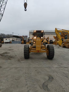 Second Hand <b>Used</b> Construction Machinery CAT 140K 15 Ton <b>Grader</b> for Sale 1000H From Shanghai Japanese Brand Good Condition - Product Image 4