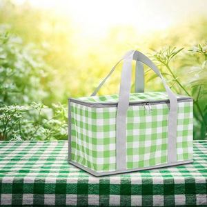 Panier à fleurs décoratif de luxe pour pique-nique avec nourriture à vendre, couvercle de table en osier, grand blanc, <span class=keywords><strong>junior</strong></span>, import-export, cadeau de camping - Product Image 6