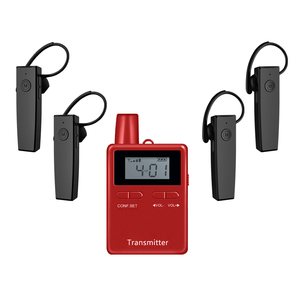 Émetteur récepteur de système de talkie-walkie sans fil 2.4G pour les conférences d'entraînement de chevaux Plage de fréquence optimale - Product Image 5