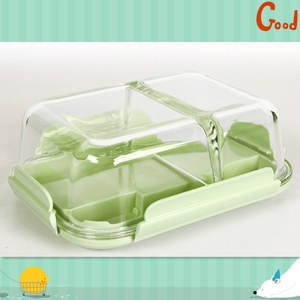 Boîte à lunch hermétique en verre pour les enfants, bol en verre à emporter, micro-ondable, vente en gros, - Product Image 2