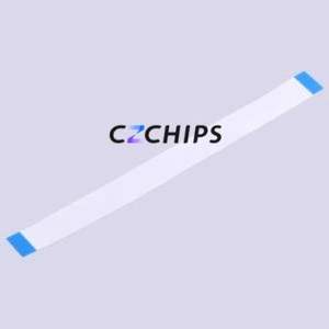 JS10A-16P-200-4-8 FFC Cable (Flexible Flat Cable) P=1mm Connector 16P 1mm 0.3mm Non-Inverting - Product Image 2