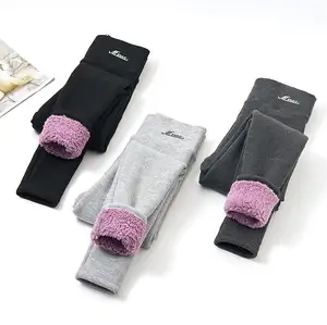 420 G Winter Dikker Kasjmier Warme Panty Broek Mode Slanke Hoge Taille Zachte Stretch Vrouwen Fuzzy Warme Legging