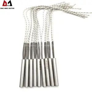 12v 220v 300w High Density Single-point Electric Heating Rod Element Cartridge Heater For Packing Machine Injection Mold
